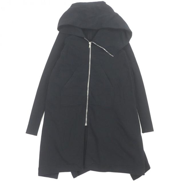 美品▼Rick Owens リックオウエンス DS16F8227 DRKSHDW ダークシャドウ コットン Mountain Hoodie ZIPUP パーカー XS