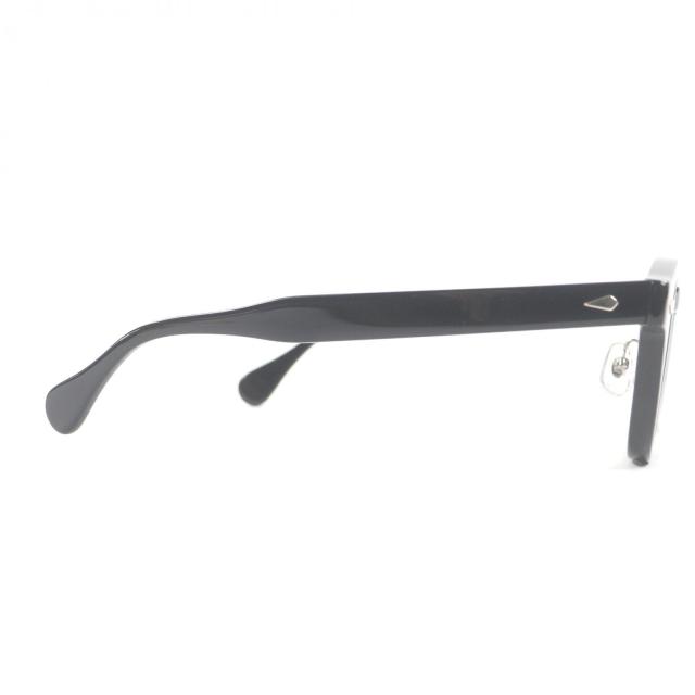 極美品□ジュリアスタートオプティカル PL-002A AR Gold Edition ウェリントン メガネ 眼鏡 ブラック 46□22 度入り 日本製