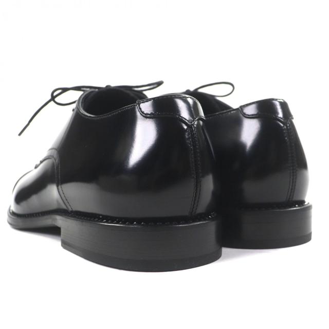未使用品▼JIMMY CHOO ジミーチュウ 173PENN クリスタルウェルト ストレートチップ レースアップ レザーシューズ ブラック 41 メンズ_3