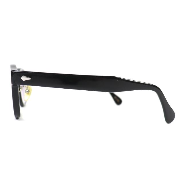 美品△MOSCOT モスコット LEMTOSH レムトッシュ メガネ 眼鏡 アイウェア ブラック 44□24 140 度入り ケース付き メンズ_3