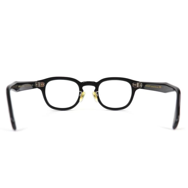 美品△MOSCOT モスコット LEMTOSH レムトッシュ メガネ 眼鏡 アイウェア ブラック 44□24 140 度入り ケース付き メンズ_5