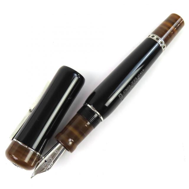 美品△DELTA デルタ 少数民族シリーズ インディオ 2006 925 ペン先18K