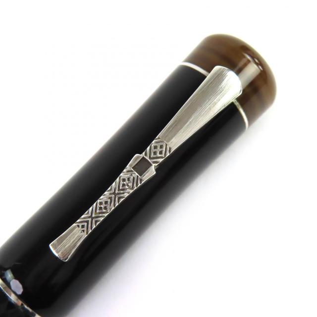 美品△DELTA デルタ 少数民族シリーズ インディオ 2006 925 ペン先18K
