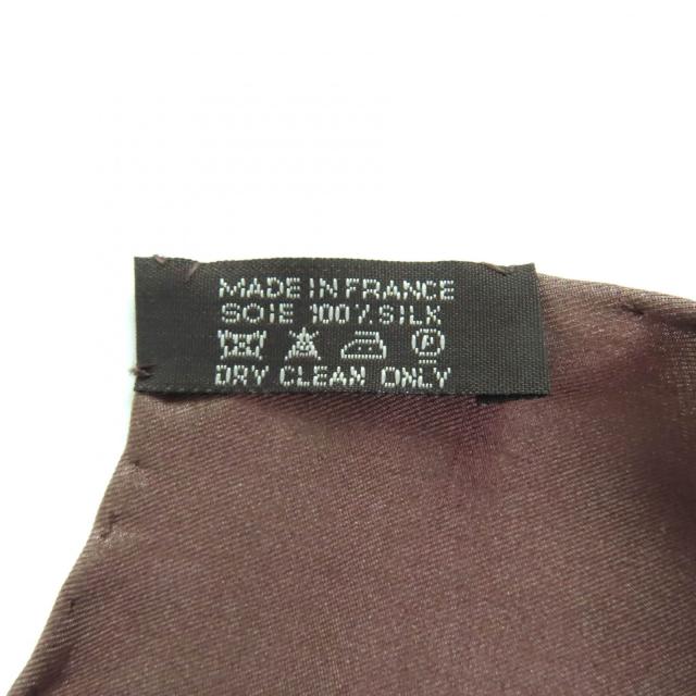 美品★HERMES エルメス カレ140 tendresse feline 野生の優しさ シルク100％ 大判 スカーフ マルチ フランス製 レディース_7