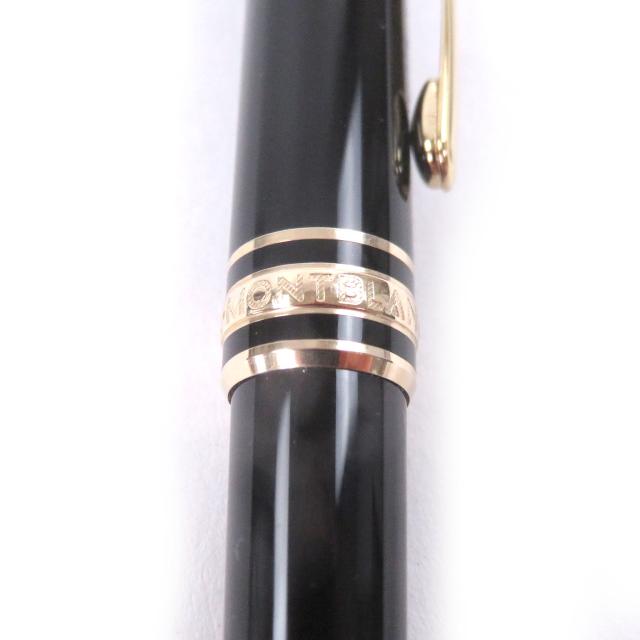 極美品□MONTBLANC モンブラン マイスターシュテュック モーツァルト ツイスト式 ボールペン ミニ ブラック ゴールド ドイツ製 メンズ_4