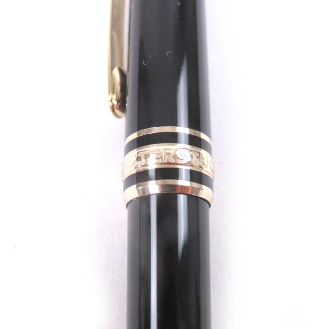 極美品□MONTBLANC モンブラン マイスターシュテュック モーツァルト ツイスト式 ボールペン ミニ ブラック ゴールド ドイツ製 メンズ_5