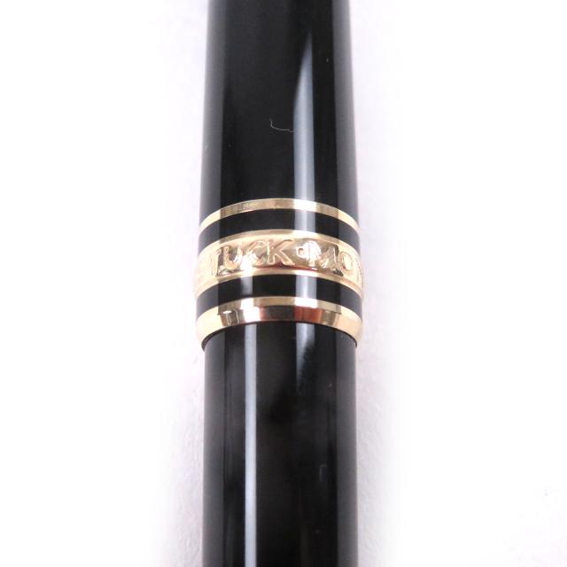 極美品□MONTBLANC モンブラン マイスターシュテュック モーツァルト ツイスト式 ボールペン ミニ ブラック ゴールド ドイツ製 メンズ_6