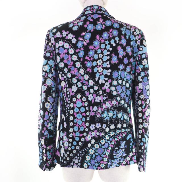 極美品☆LEONARD FASHION レオナール ファッション ウール 花柄