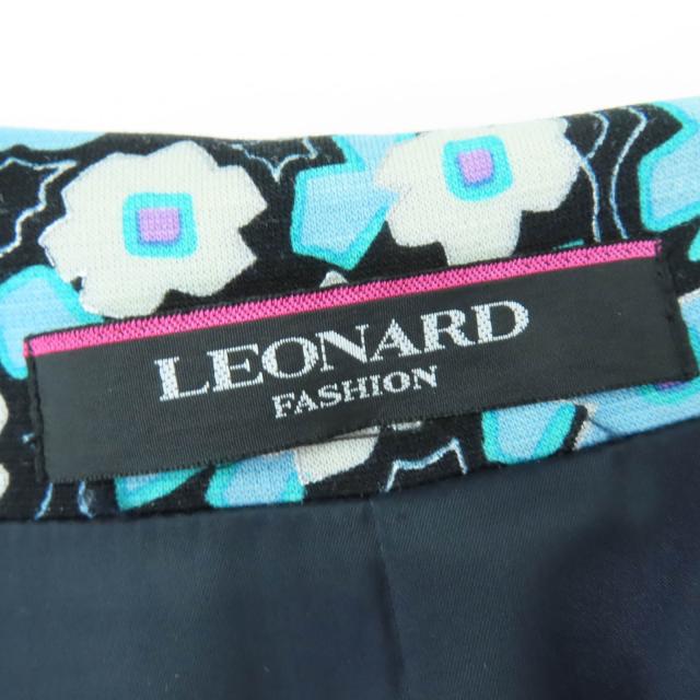 極美品☆LEONARD FASHION レオナール ファッション ウール 花柄