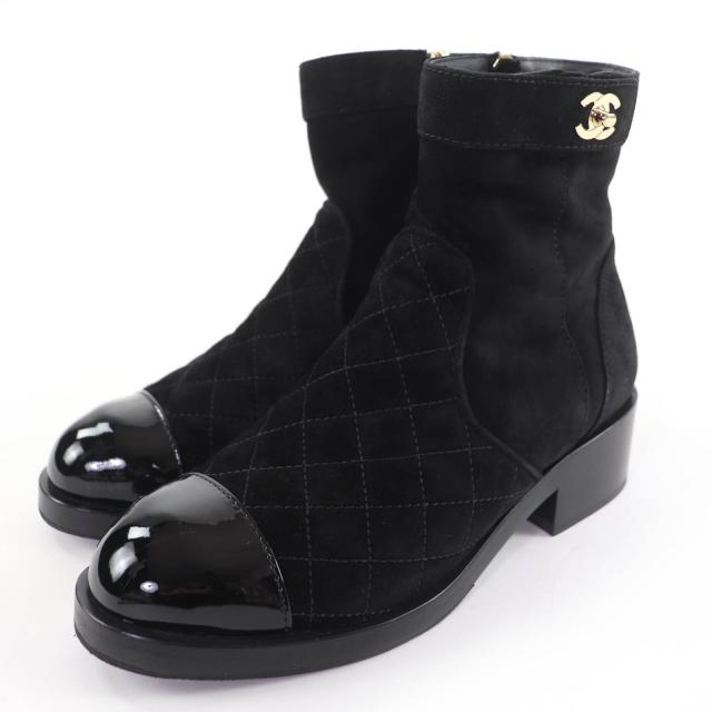 美品☆CHANEL シャネル G36763 ココマークターンロック マトラッセ