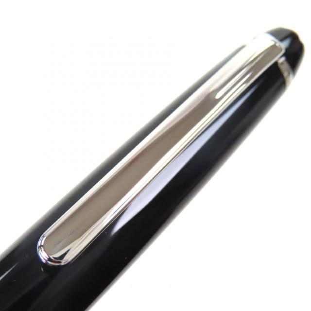 極美品▼MONTBLANC モンブラン マイスターシュテュック Pix ホワイトスター ツイスト式 ボールペン ブラック シルバー ドイツ製 筆記◎_4