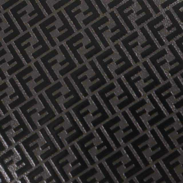 極美品▼FENDI フェンディ 7M0264 レザー マイクロズッカ ロングウォレット 二つ折り 長財布 ブラック 箱付き イタリア製 メンズ_7