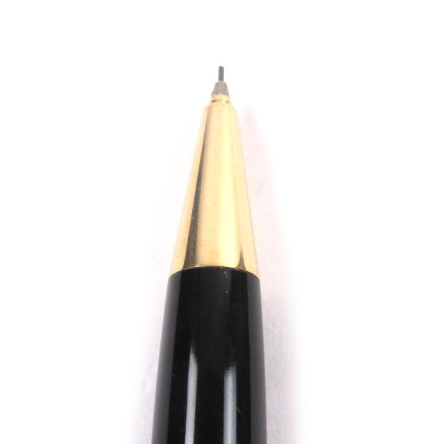 良品□MONTBLANC モンブラン マイスターシュテュック クラシック シャープペンシル ブラック ゴールド ドイツ製 メンズ 筆記確認済み_3