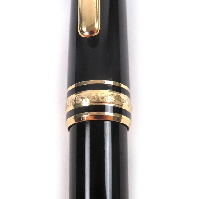 良品□MONTBLANC モンブラン マイスターシュテュック クラシック シャープペンシル ブラック ゴールド ドイツ製 メンズ 筆記確認済み_6