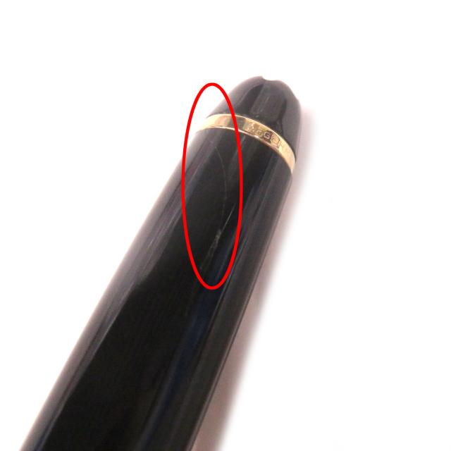 良品□MONTBLANC モンブラン マイスターシュテュック クラシック シャープペンシル ブラック ゴールド ドイツ製 メンズ 筆記確認済み_8