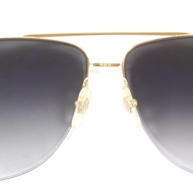 美品□Cartier カルティエ パンテール ドゥ カルティエ ティアドロップ アビエーターサングラス ゴールド グレー 60□13 フランス製_5
