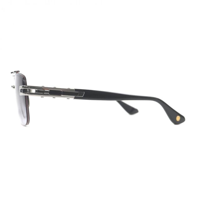 未使用品□DITA ディータ DTS138-A-03 GRAND-EVO ONE ツーブリッジ サングラス シルバー ブラック 57□16-145 度入 日本製_3