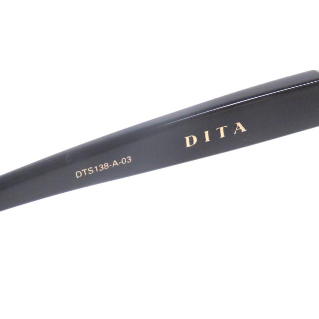 未使用品□DITA ディータ DTS138-A-03 GRAND-EVO ONE ツーブリッジ サングラス シルバー ブラック 57□16-145 度入 日本製_7