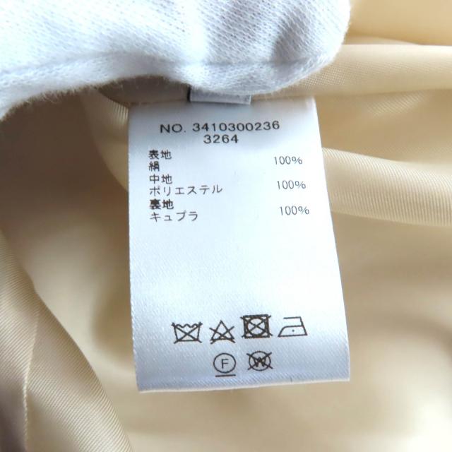 未使用品★ebure エブール 3410300236 シルク100％ オーガンジー レース ノースリーブ ロング ワンピース 36 正規品_8