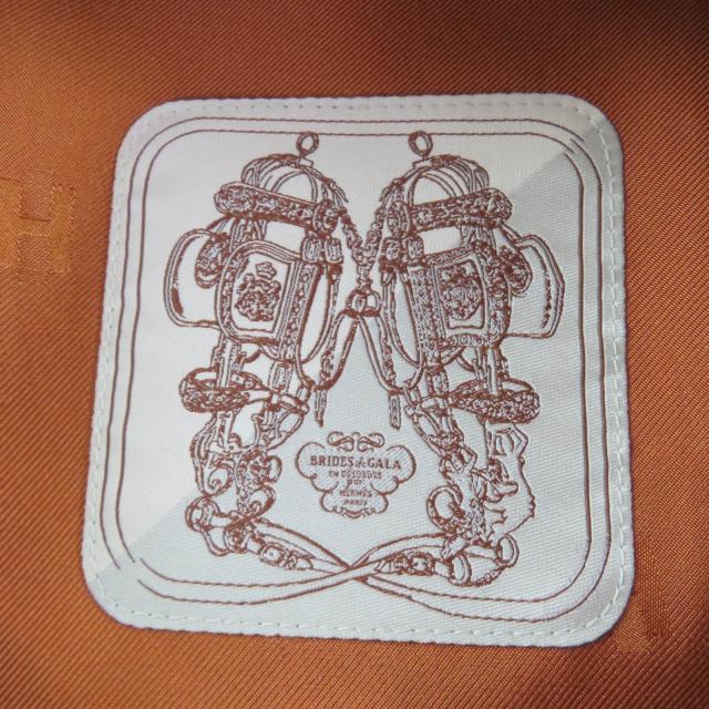 極美品☆HERMES エルメス H212009N ドーヴィル カシミヤ100％ セリエ金具 レザー使い キャスケット グレー 57 仏製 正規品 レディース_8