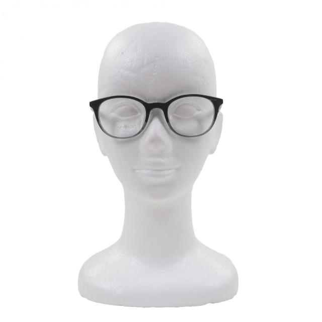 美品▼金子眼鏡 カネコガンキョウ KA-07 グラデーション ボストン メガネ 眼鏡 アイウェア ブラック クリアグレー 度入り 日本製 メンズ