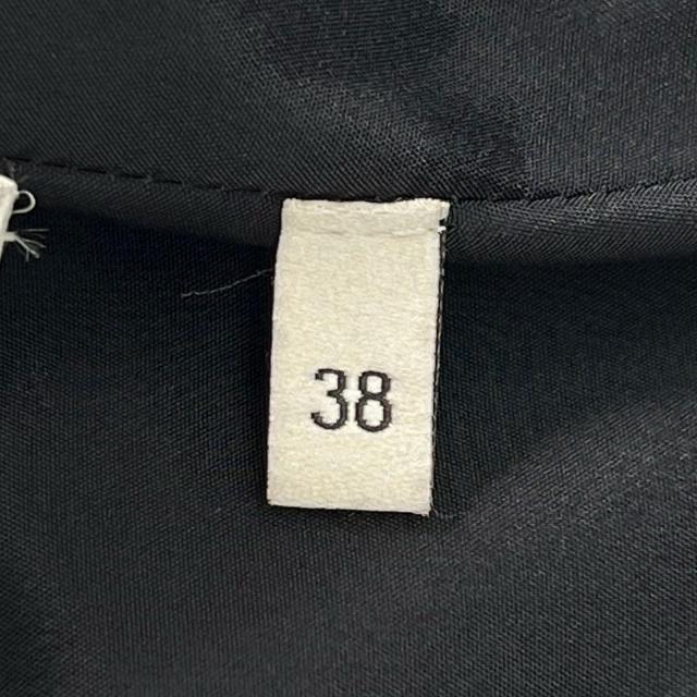 未使用品▲GUCCI グッチ 430572 ウール シルク混 GGマーモント金具 膝丈 スカート ブラック 38 イタリア製 正規品 レディース_7