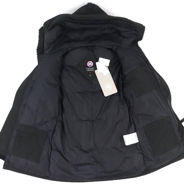 未使用品 カナダグース ジャスパー パーカ ブラック L ジャスパー