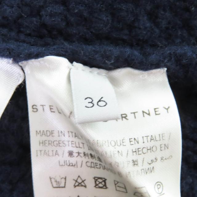 美品★Stella McCartney ステラマッカートニー 2022年製 6K0155 ウール100％ ケーブル柄 オーバーサイズ ニット 36 ハンガー付 正規品_5