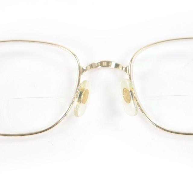 美品□Cartier カルティエ 135 トリニティ メガネ 眼鏡 アイウェア ゴールド ブラウン 53□21 度入り フランス製 メンズオススメ◎