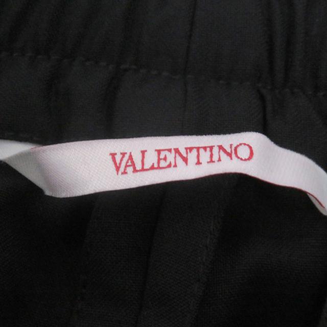極美品□VALENTINO ヴァレンティノ ウール モヘア テーパードパンツ イージーパンツ シェフパンツ ブラック 46 正規品 メンズオススメ◎_4