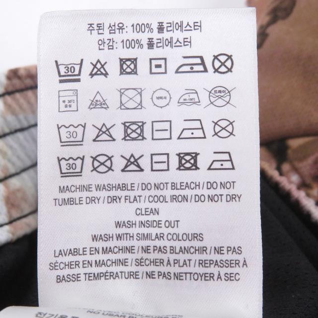 極美品□BURBERRY バーバリー 8024634 ティッシ期 プリントデザイン ロゴパッチ ハーフパンツ ショートパンツ ブラウン L 正規品 メンズ_7