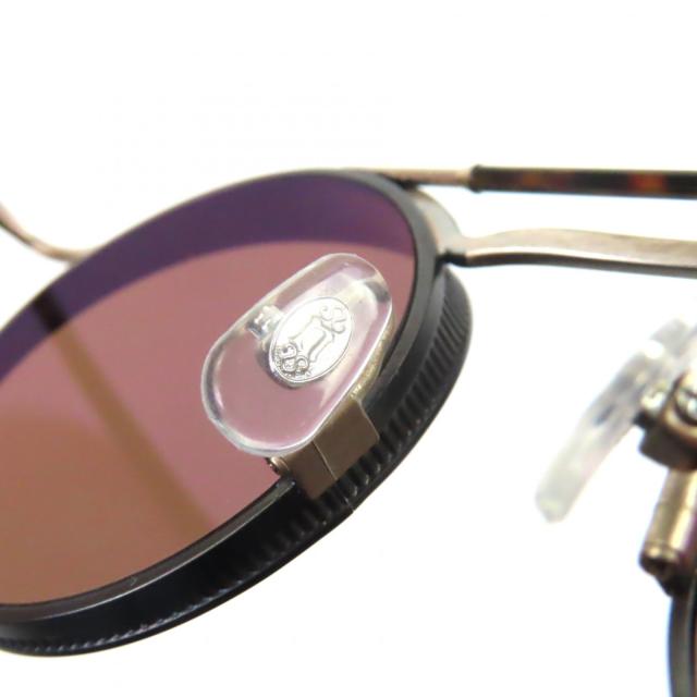 極美品▼MATSUDA マツダ 2903H 43 MGP-MBK メタル マーブル アイウェア サングラス ゴールド ブラウン 43□23-140 メンズ_7