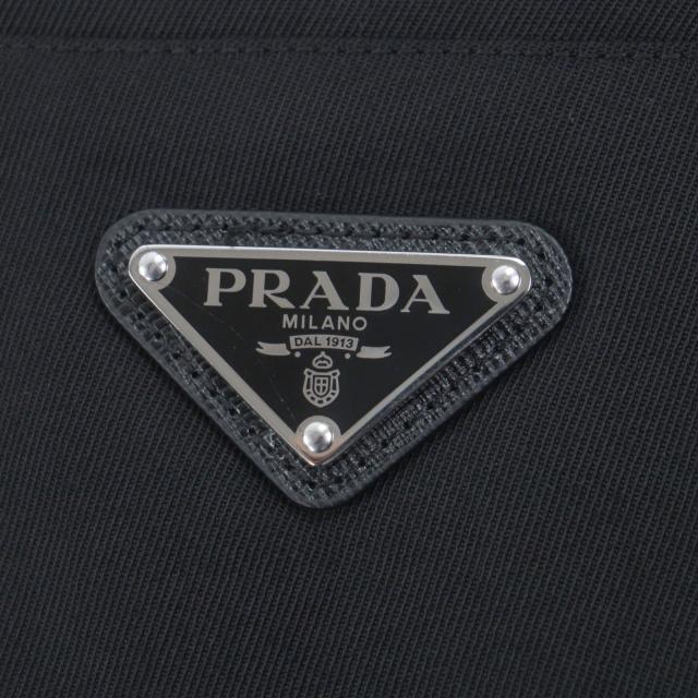 極美品▼PRADA プラダ 2022年製 SPH255 バージンウール シルク使い トライアングルロゴ 三角プレート ラインパンツ スラックス 46 正規品_4