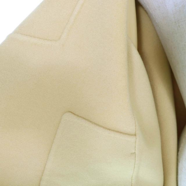 極美品★HERMES エルメス 25AW 5H0193DP カシミヤ100％ 2011プレタポルテ復刻 フード付 ポンチョジャケット 38 ハンガー付 正規品_4