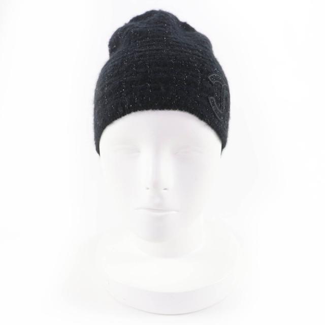 美品☆CHANEL シャネル カシミヤ シルク ココマーク ツイード ニット