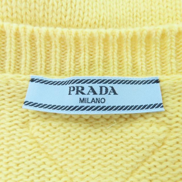極美品☆PRADA プラダ P24A3Z バージンウール カシミヤ トライアングル