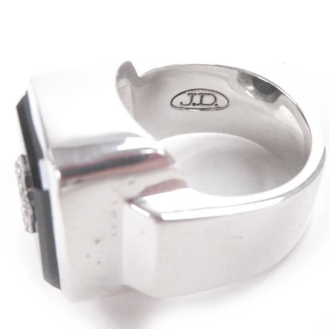 美品□Justin Davis ジャスティンデイビス EMINEM エミネム SV925 ダイヤモンド D0.13ct リング・指輪 シルバー 18号相当 重量25.4g_6