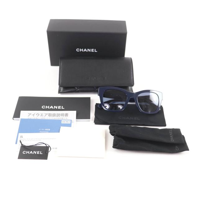 極美品☆CHANEL シャネル 5478-A ココマーク フェイクパール カメリア 