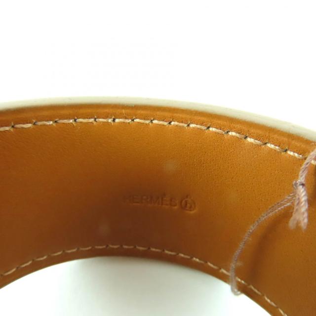 未使用品★HERMES エルメス シルク レザー マルチカラー プティアッシュ バングル アクセサリー 箱・保存袋付き レディース_5