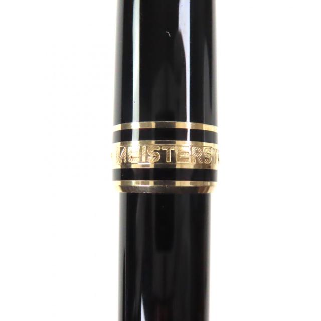 美品▼MONTBLANC モンブラン マイスターシュテュック クラシック ペン先14K Mニブ ホワイトスター 万年筆 ブラック ゴールド ドイツ製_8