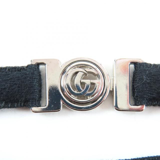 極美品★GUCCI グッチ 799949 毛糸100% BATAVIA WOOL STRAPPY TOP GGマーモント ロゴタイプ刺しゅう入り口・入口 キャミソール 黒いこと 40 伊製 定まり品