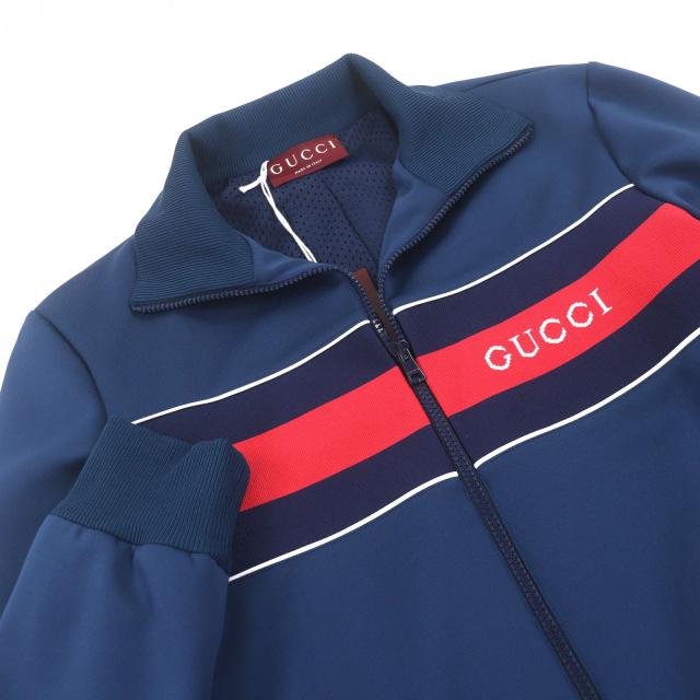 未使用品□GUCCI グッチ 787872 ネオプレンロゴ ウェブストライプ