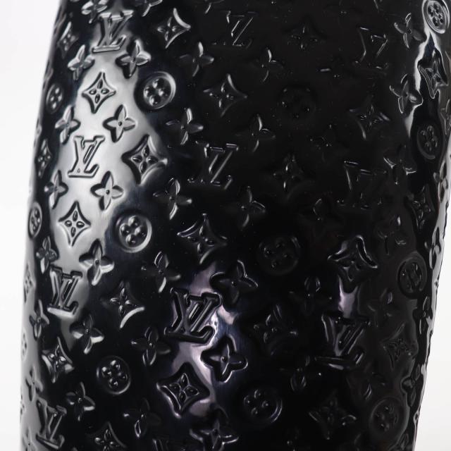 美品☆LOUIS VUITTON ルイヴィトン スプラッシュ・ライン モノグラム レインブーツ ロングブーツ ブラック 37 イタリア製 レディース_7