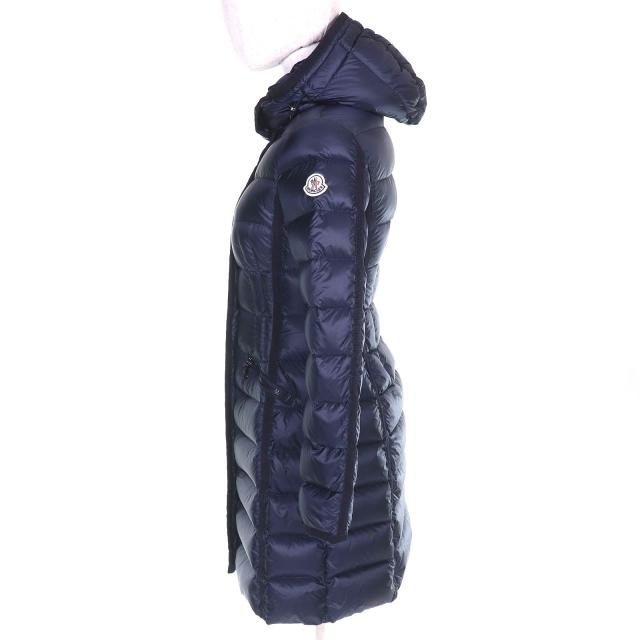 美品△MONCLER モンクレール HERMINE エルミンヌ ロゴワッペン・フード 