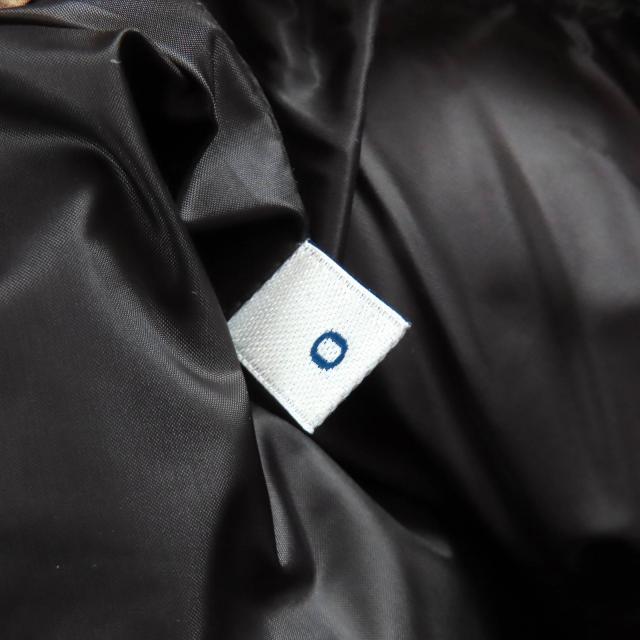 極美品△MONCLER モンクレール SUYEN スイエン ロゴジップ ファープリント ダウンジャケット ダウンコート ブラウン 0 正規品 定価278000_8
