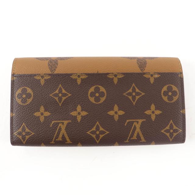未使用品☆LOUIS VUITTON ルイヴィトン M80726 ポルトフォイユ･サラ モノグラムキャンバス モノグラム･リバース キャンバス 長財布_2