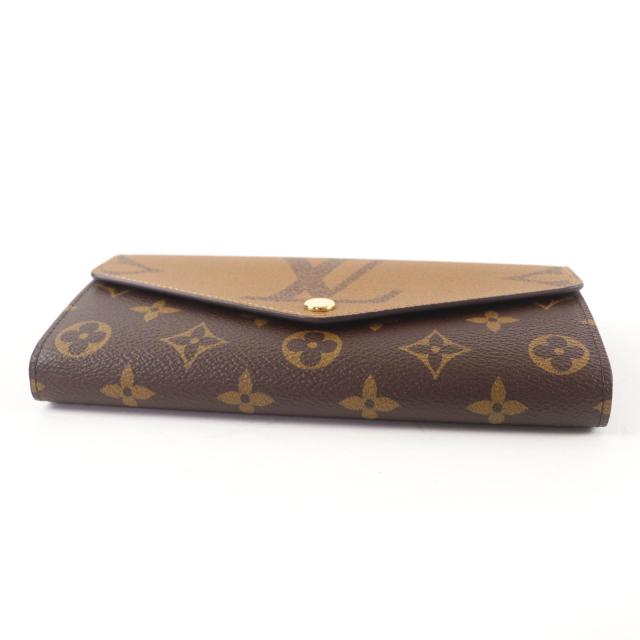 未使用品☆LOUIS VUITTON ルイヴィトン M80726 ポルトフォイユ･サラ モノグラムキャンバス モノグラム･リバース キャンバス 長財布_3
