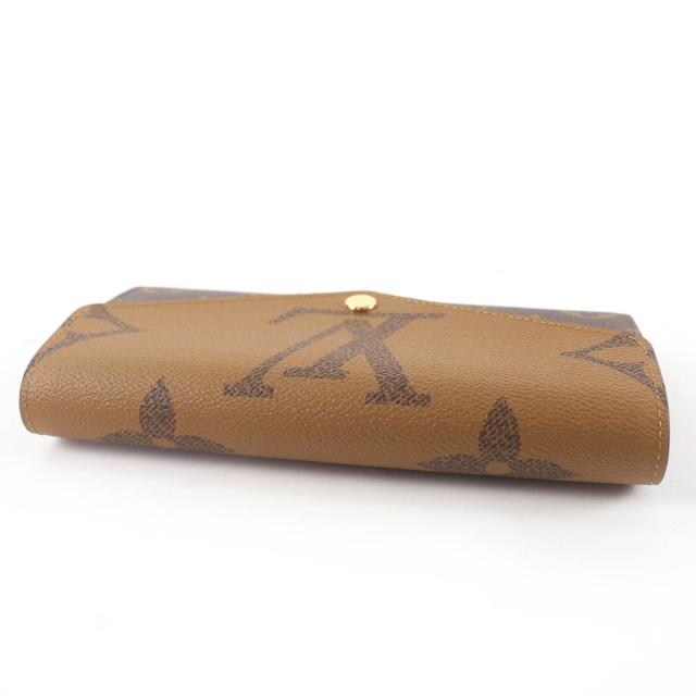 未使用品☆LOUIS VUITTON ルイヴィトン M80726 ポルトフォイユ･サラ モノグラムキャンバス モノグラム･リバース キャンバス 長財布_4