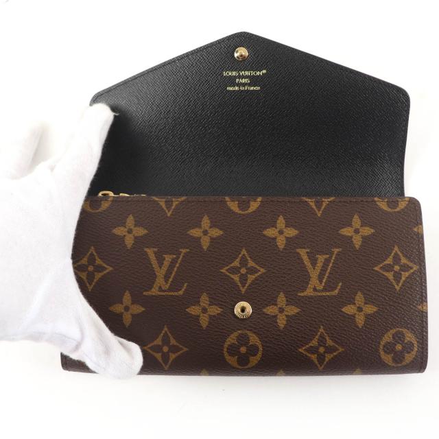 未使用品☆LOUIS VUITTON ルイヴィトン M80726 ポルトフォイユ･サラ モノグラムキャンバス モノグラム･リバース キャンバス 長財布_5