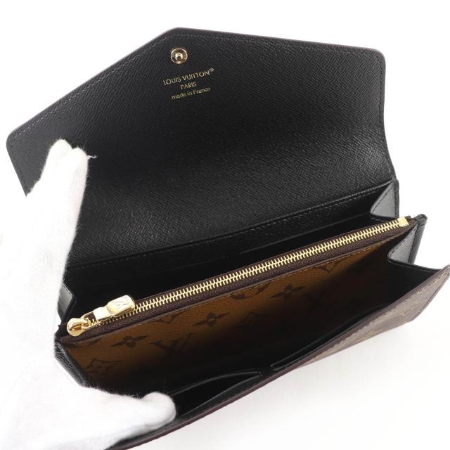 未使用品☆LOUIS VUITTON ルイヴィトン M80726 ポルトフォイユ･サラ モノグラムキャンバス モノグラム･リバース キャンバス 長財布_6